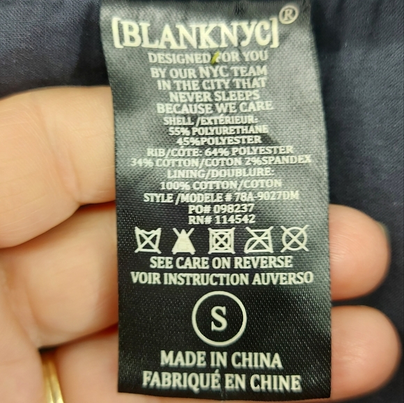 Blank NYC side zip maternity sweater blazer - Picture 3 of 5